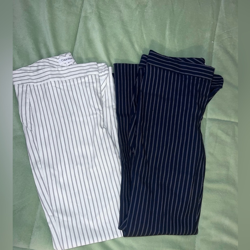 2 Calvin Klein pants.